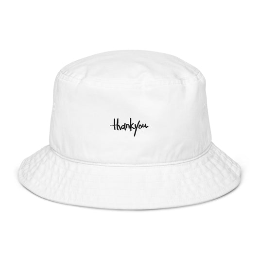 Classic Logo Bucket Hat | White