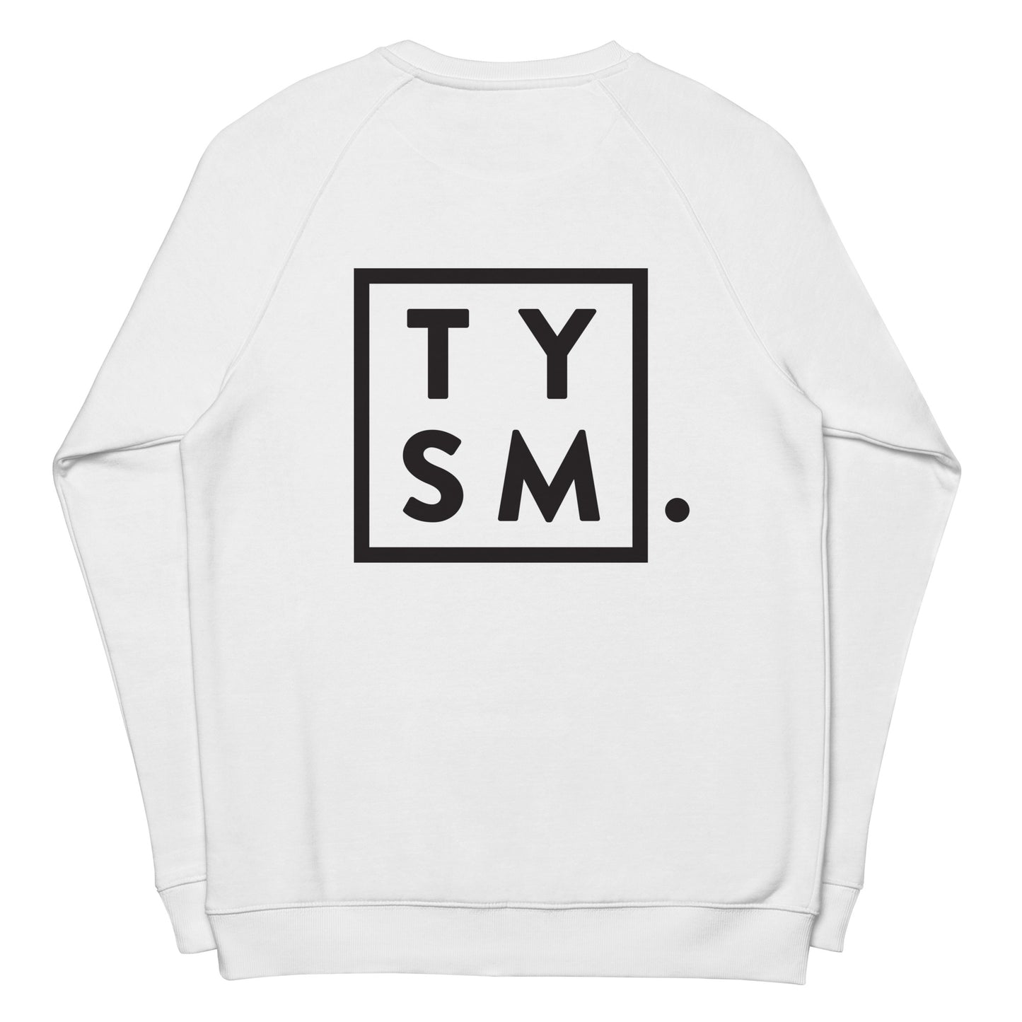 TYSM Crew Neck Sweater | Black Logo