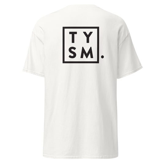 TYSM Box Tee | White