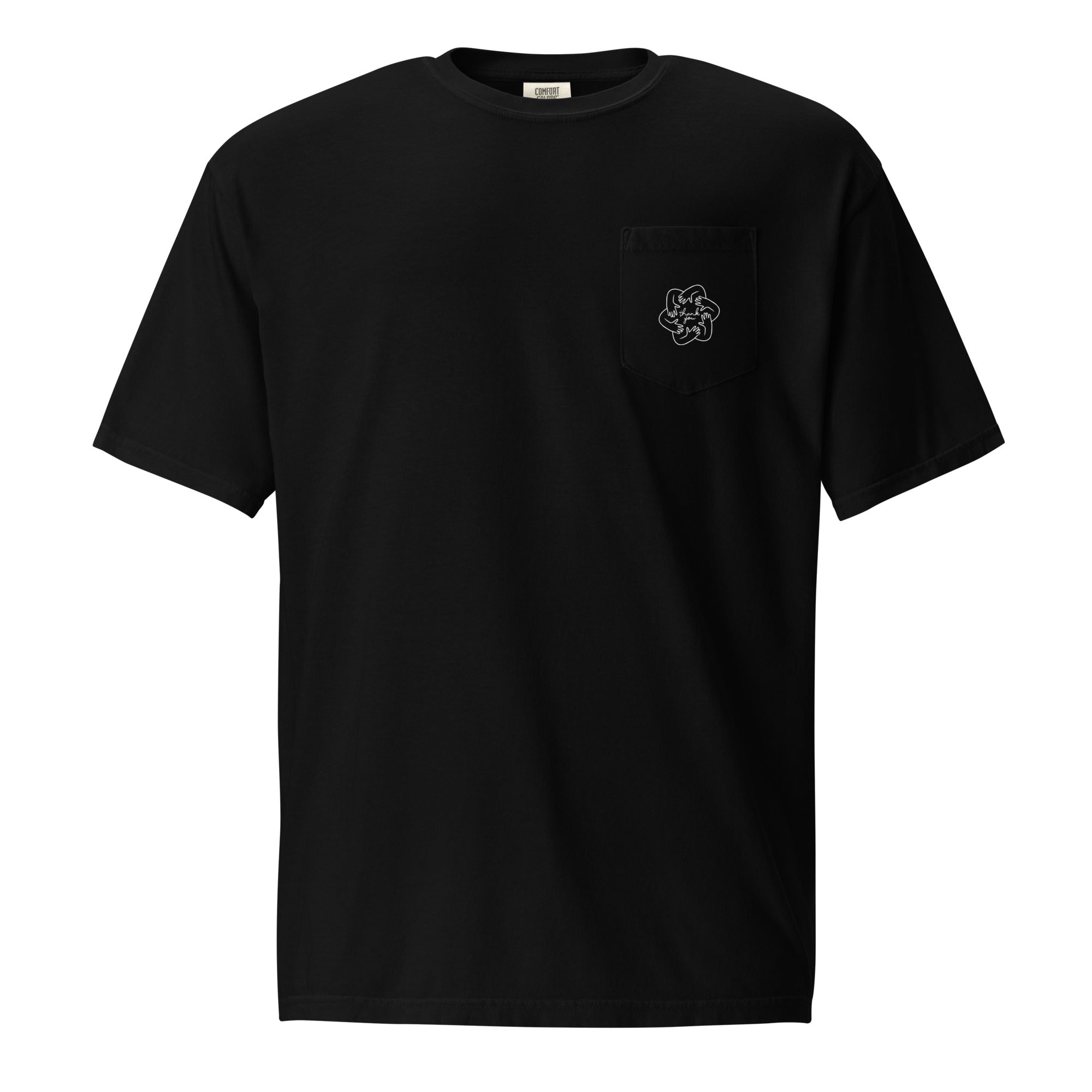 Black pocket tee hotsell